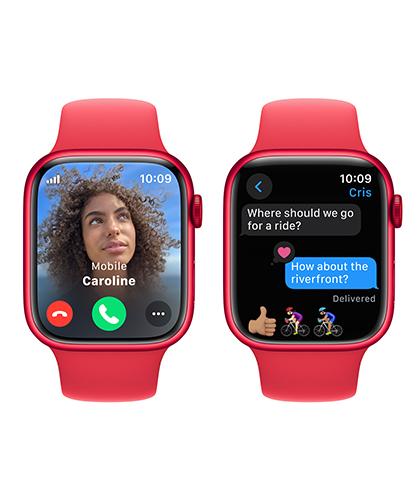 Apple Watch Series 9 answering calls