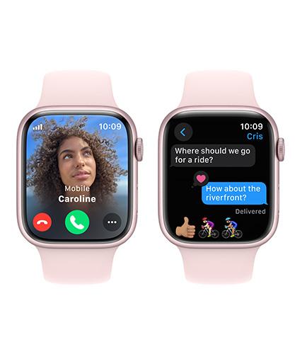 Apple Watch Series 9 answering call