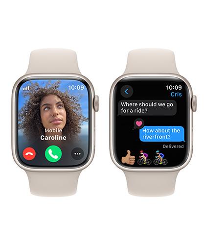 Apple Watch Series 9 answering calls