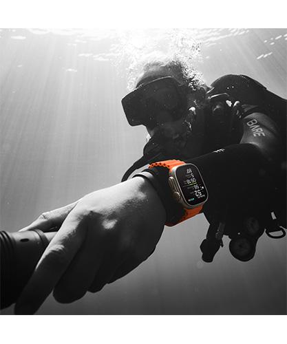 Apple Watch Ultra 2 Diving