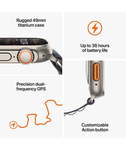 Apple Watch Ultra 2 Long battery life