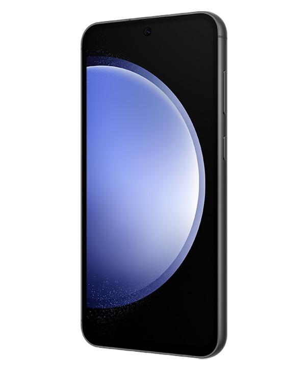 Samsung Galaxy S23 FE graphite front angle left