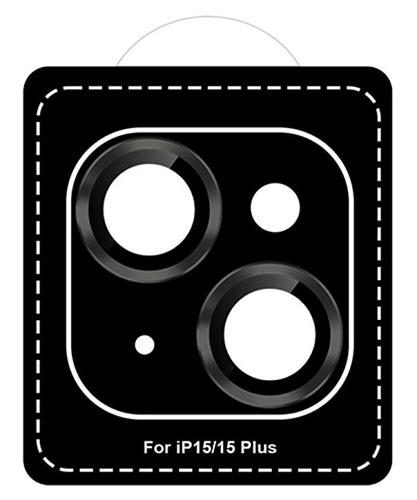 Camera Lens Protector iPhone 15 &amp; 15 Plus - Black
