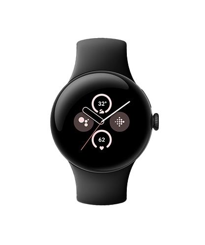 Pixel Watch 2 32GB Black Stainless Steel Case / Obsidian Band