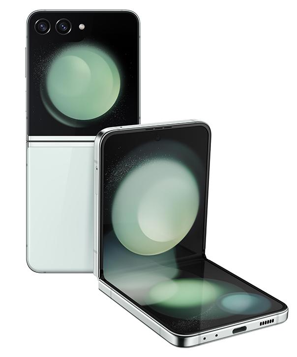 Samsung Galaxy Z Flip 5 Table Top and left back