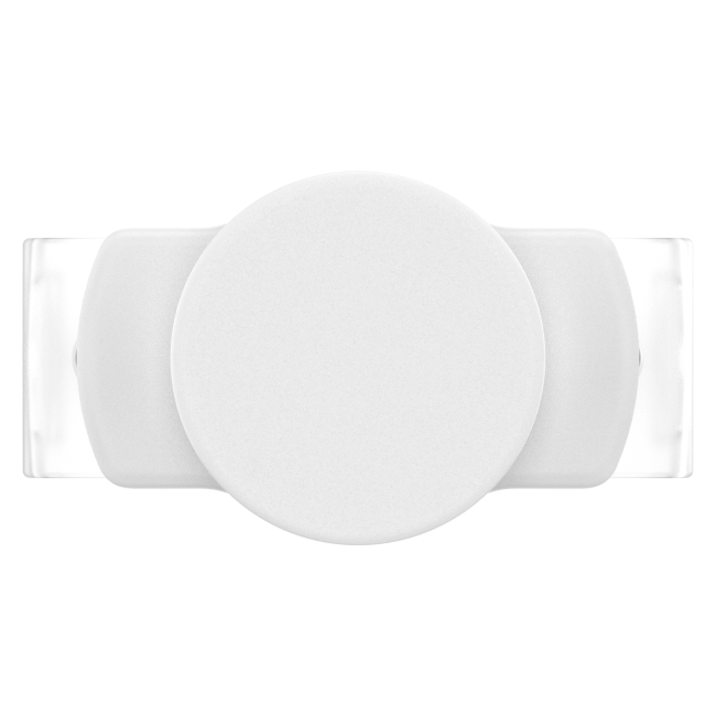 Swappable PopGrip Slide Stretch White &amp; Clear