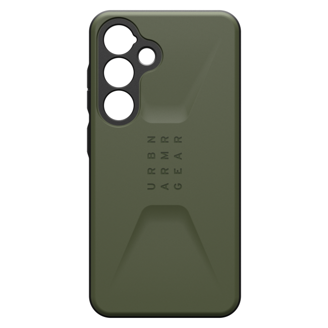 Olive UAG phone case for the Samsung Galaxy S24