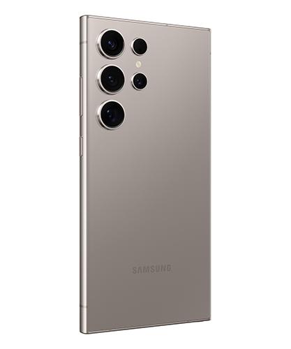 Samsung Galaxy S24 Ultra - Titanium Gray - Back Left 30