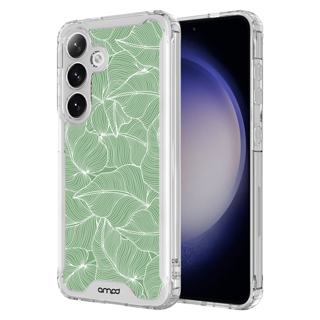 Green AMPD Palm phone case for Samsung Galaxy S24 and S24+