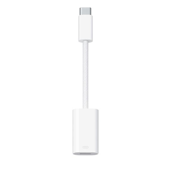 Apple USB-C to Lighting adapter