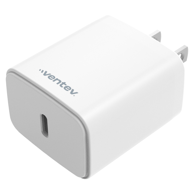 VENTEV Wall Port 20W USB-C White Wall Charger