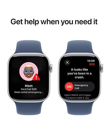 Notifications on the Apple Watch Series 10 42mm .