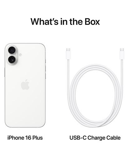 What's in the Box: iPhone 16 Plus.
