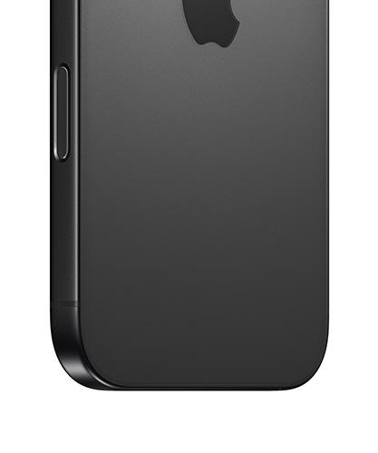 A closeup of the iPhone 16 Pro Max from the back.