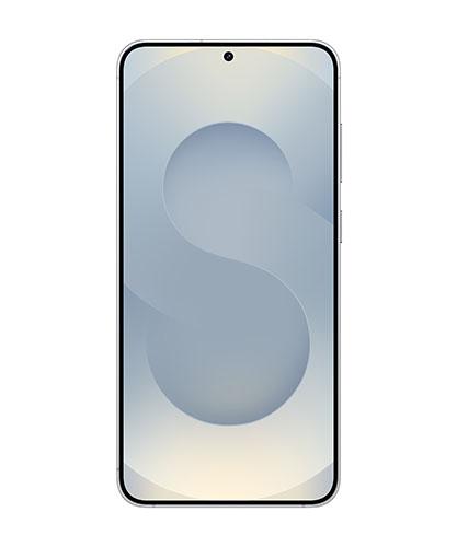 The Galaxy S25+ viewed from the front.