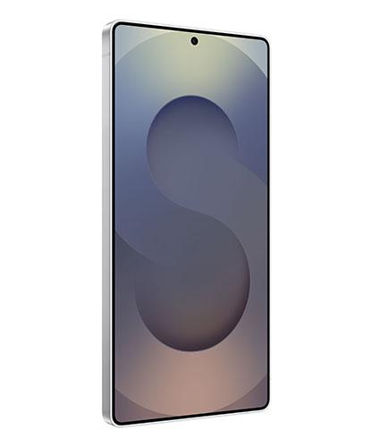 The Galaxy S25 Ultra viewed from front at an angle.