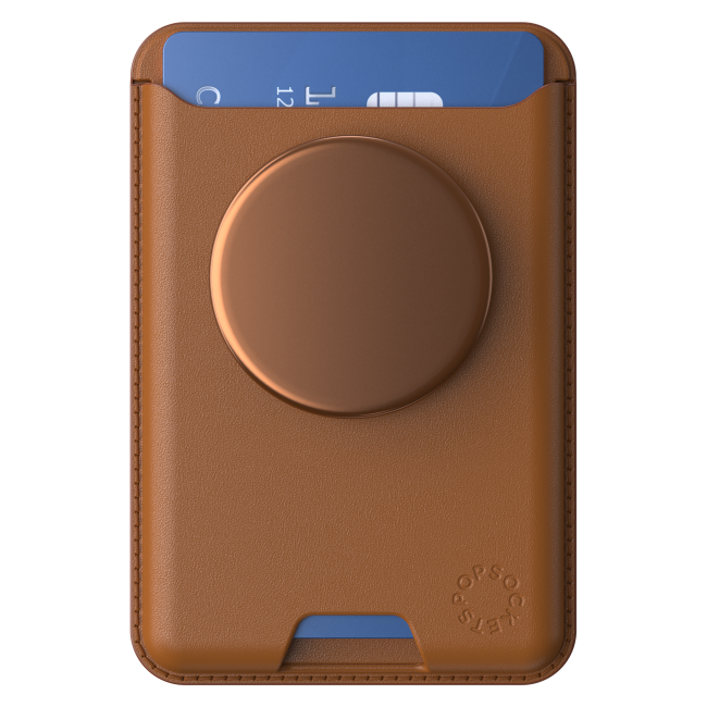PopWallet for MagSafe Cognac