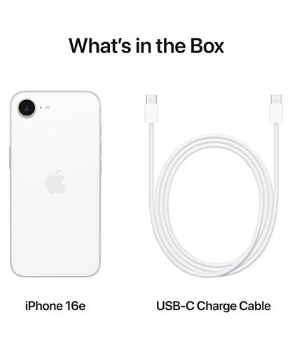 iPhone 16e 128GB White | Cellcom