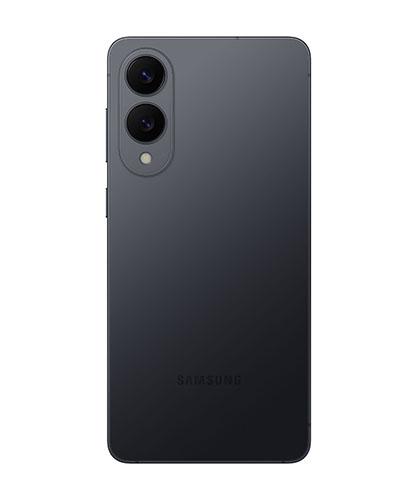 The Galaxy S25 Edge viewed from the back.