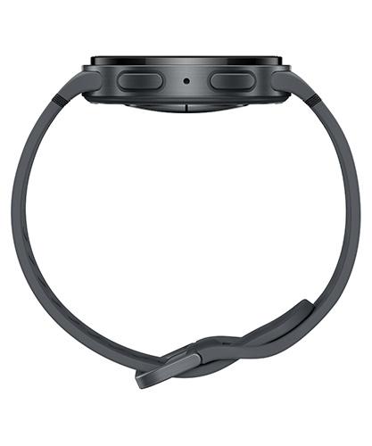 The Galaxy Watch8 viewed from the side.