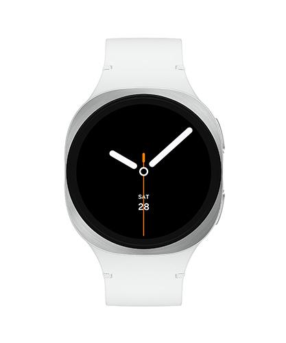 The Galaxy Watch8 viewed from the front.