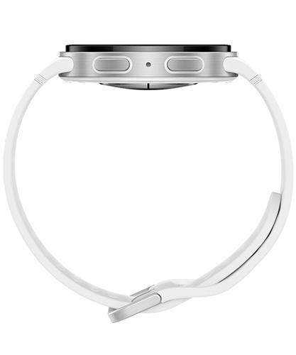 The Galaxy Watch8 viewed from the side.