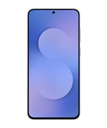 The Galaxy S25 FE viewed from the front.