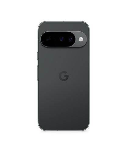 The Google Pixel 10 viewed from the back.