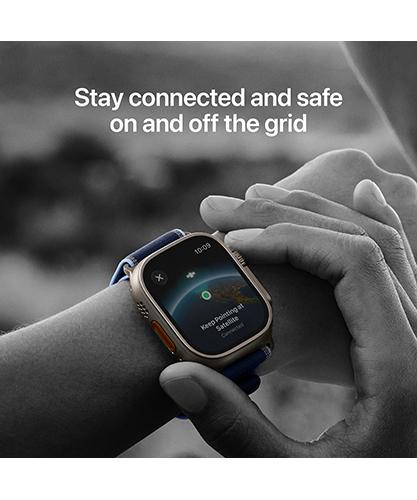 Watch Ultra 3 GPS + Cellular 49mm Black Titanium Case with Black