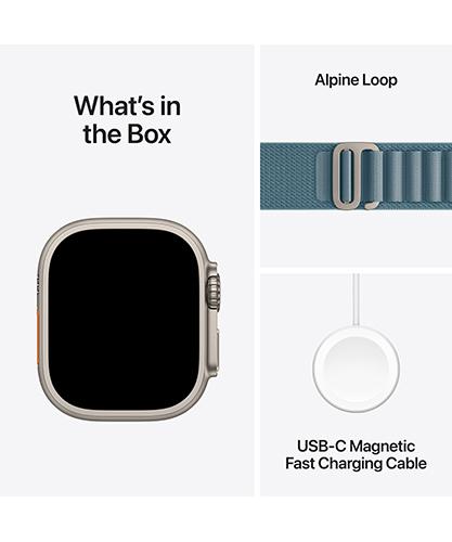 What's in the box: Apple Watch Ultra.