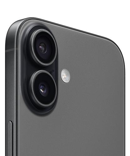 The iPhone 17 close up on the cameras.