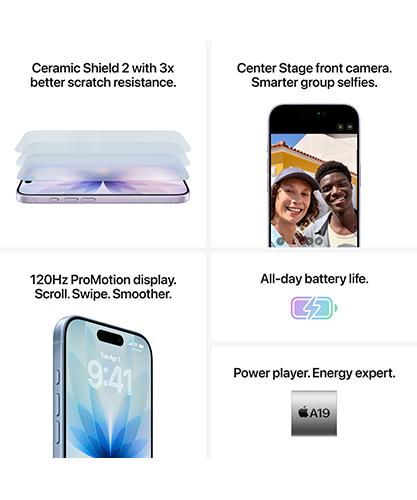 Features of the iPhone 17.