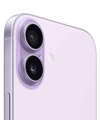 The iPhone 17 close up on the cameras.
