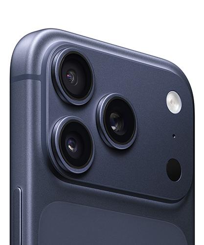 The iPhone 17 Pro close up on the cameras.