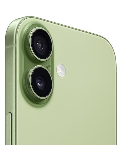 The iPhone 17 close up on the cameras.