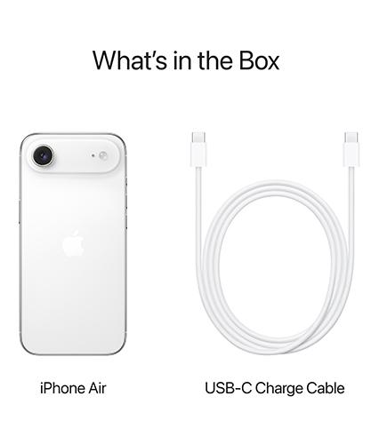 What's in the box: iPhone Air.