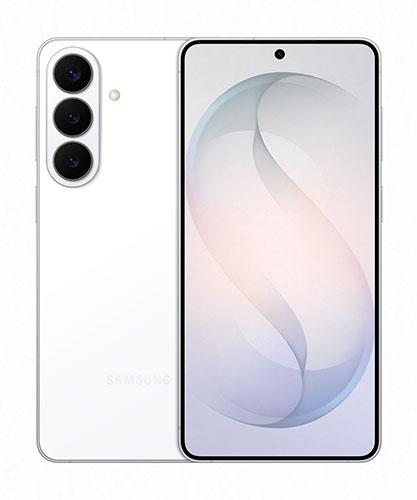 Samsung Galaxy S26+ white shadow front and back