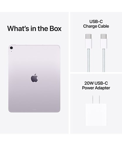 iPad Air M4 box contents