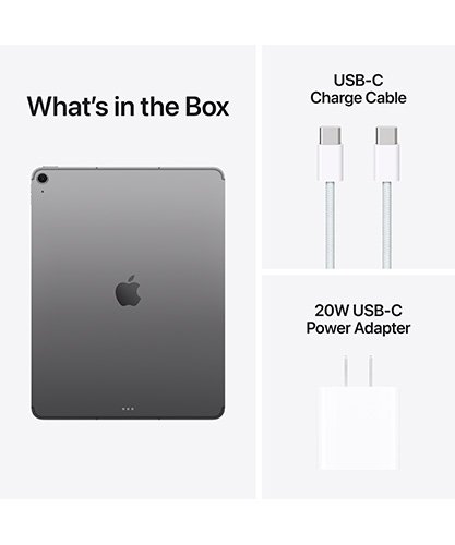 iPad Air M4 13 box contents