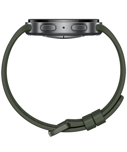Samsung Galaxy Watch9 silver 44mm side