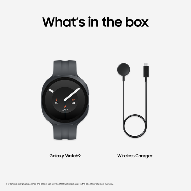 whats in the box samsung galaxy watch9 black