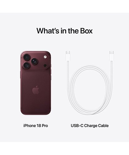 iPhone 18 Pro Burgandy
