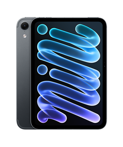 iPad Mini A20 Pro front and back midnight