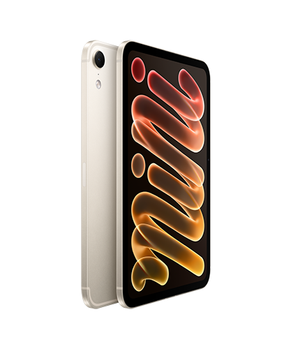 iPad Mini A20 Pro front and back starlight