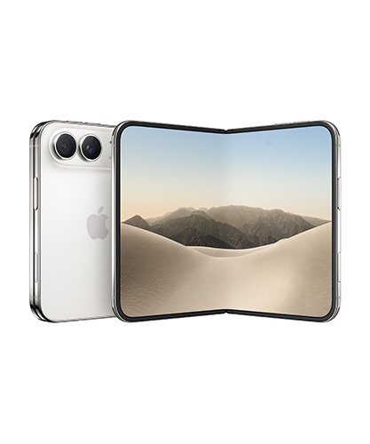 iPhone Duo star White front and back foldable