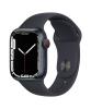 AppleWatchSeries7 41mm Midnight Midnight band side