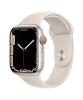AppleWatchSeries7 45mm Starlight with Starlight band side