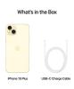 iPhone 15 Plus Yellow what's in the box