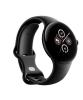 Google Pixel Watch 2 black front angle right