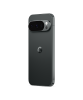 The Pixel 10 Pro viewed from the back at an angle.